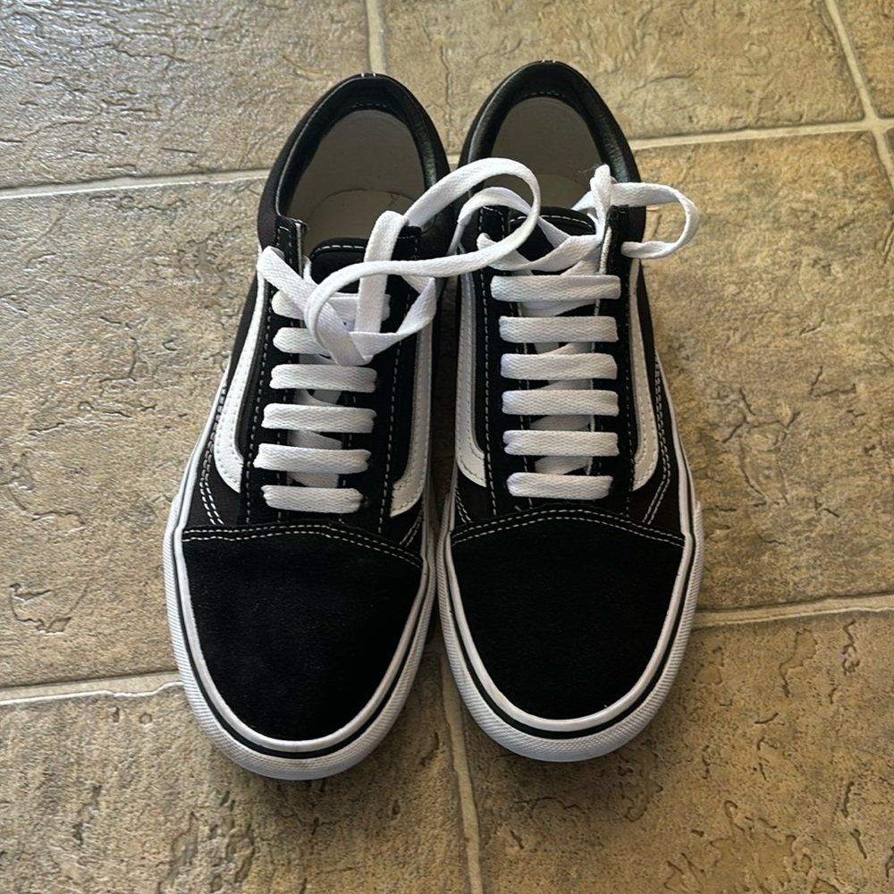 Vans Black and White Women's Sneakers